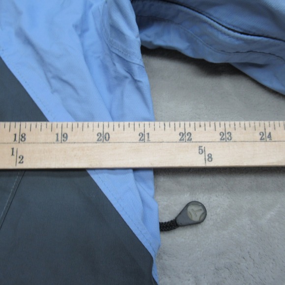 Columbia Titanium Jacket Women Large Blue Rain Wind Hood Waterproof 3in1 Shell - Picture 11 of 13